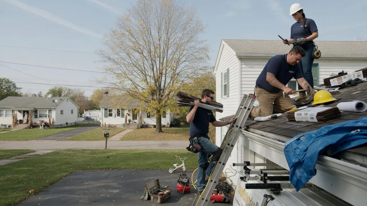 Local Roofing Contractors in Springport, MI near me